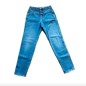 Vintage 80s Marithe Francois Girbaud Mens 30x32 Distressed Tapered Leg Jeans